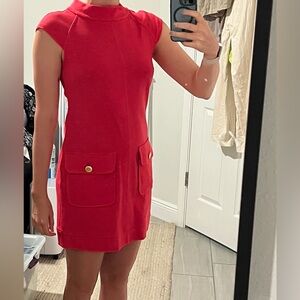 Cynthia Steffe Vibrant Red Mini Dress